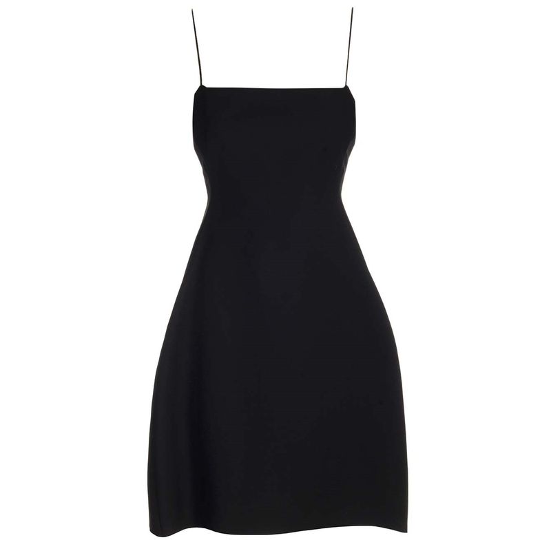 Loewe Women Silk And Wool Crepe Dress